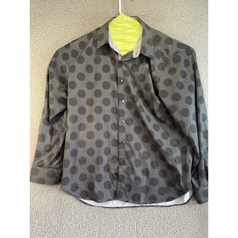 Paul Frederick Long Sleeve Button-Up Shirt - Men's‎ Large Business Casual